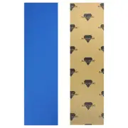 Black Diamond Skateboard Grip Tape Sheet Blue 9" x 33" Griptape
