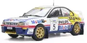 1:18 Sunstar H5519 Holowczyc/Wislawski Subaru Impreza 1st Rally Halkidiki 1997