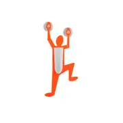 3PCS Bathroom Superman Toothbrush Holder with 2 Suction Cups(Orange)