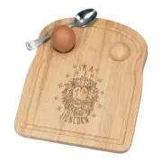 I'm A Lioncorn Breakfast Dippy Egg Cup Board Funny Animal