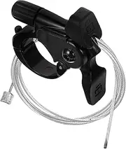 Mipcase 1 Set Mountain Bike Remote Lever with Wire Controller Easy to Install Line Control Lock for Improved Riding Safety and Stability