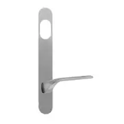 Lockwood 5801 Round End Plate With Cylinder Hole & 122 Lever