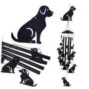 Dog Wind Chimes for Home, Patio, Backyard, Garden Dog Decor Wind Catcher, Dogs