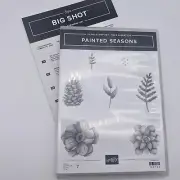 Stampin Up PAINTED SEASONS + Coordinating FOUR SEASONS Framelits Dies *RETIRED