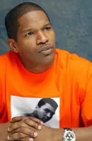 Jamie Foxx at Ray P/C, Jamie Foxx Kerry Washington Regina King Tay- Old Photo 2