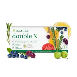 全新正品 安麗 Amway DOUBLE X 蔬果綜合營養片-Refill 補充包 紐崔萊