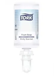 Tork S4 520501 Foam Soap Mild Premium - White Carton (6 X 1L)