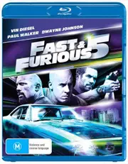 Fast and Furious 5 Blu-ray