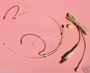 Double Hook Headset Microphone for Sennheise Wireless System Detachable Mic B737