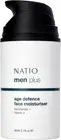 Natio Australia Men plus Age Defence Face Moisturiser 80Ml- Vitamin A, Niacinami