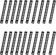 20Pcs Universal Cutter Edge Guards Protective Blade Guard Protector Hollow Design Blade Protective Covers Perforated Blade Sheath Edge Covers for Blades Protection