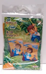 GO DIEGO GO Kids Boys Swimming Swim Arm Floats Pool Armband Floaties NEW