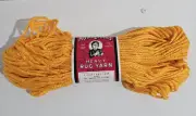 VTG Aunt Lydia's Heavy Rug Yarn Cotton & Rayon Blend 70 yds #550 Sunset