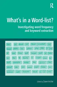 在飛比找博客來優惠-What’s in a Word-List?: Invest
