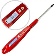 [ThermalinX] TL18 Digital Food Thermometer with Alarm Backlit Instant Read Probe for Grilling BBQ Cooking Baking Roasting Candy Rotisserie Beer Milk Turkey Deep Frying Meat Kitchen Grade