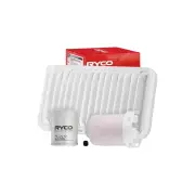 Ryco Oil Air Fuel Filter Service Kit for Toyota Avensis ACM20R Corolla ZZE123R
