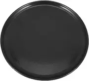 Matte Finish Ceramic Pizza Plate Large Round Porcelain Plate Dishwasher Safe 27cm Diameter