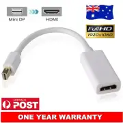 Mini DisplayPort Thunderbolt to HDMI Female Adapter Cable for MacBook Pro Air AU