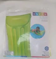 NEW Sealed Intex Inflatable Green Pool Mat 72"x27" For Adults Economat Float