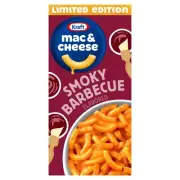 Kraft Smoky Barbecue Flavored Macaroni Mac & Cheese Limited Edition 7.25oz Box