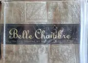 Belle Chambre decorative throw by Newport 50 x 60" tan tassels USA