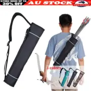 Archery Back/Belt Clip Arrow Quiver Holder Bag Fit Compound Recurve Bow Hunting