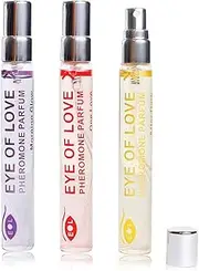 Eye Of Love Pheromone Perfume Set for Her, 3 count, Pack of 3