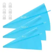 28 Pcs Piping Bag Set Cake Decorating Pastry Bags Bake Supplies Kit TPU Caking