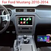 For 2010-2014 Ford Mustang Carplay Stereo Radio GPS Navigation Head Unit Wifi 9"