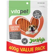 Vitapet Jerhigh Chicken Sticks Dog Treats 100g