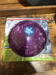 Kaytee LED Run-About Ball LED Lighter (Purple)