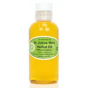 4 oz ST.JOHNS WORT HERBAL OIL BY DR. ADORABLE ORGANIC 100 % PURE FRESH INFUSED