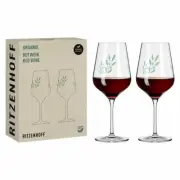 Ritzenhoff red wine glass set of 2 Organix 001