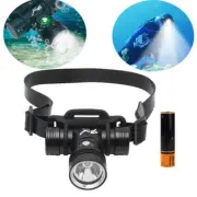 400000LM LED Diving Headlamp Underwater Headlight Waterproof IPX8 Head Torch