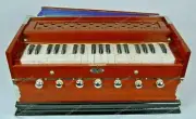 Harmonium 7 Stopper Multi Bellows 39 Key 3.25 Octaves Harmonium With Bag