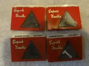 Superb New Old Stock Record Player Stylus Diamond Needle 272-DS77 & 273-DS77 LOT