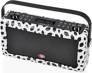 VQ Hepburn Mk II DAB/DAB+ Digital and FM Radio with Bluetooth and Alarm Function - Lulu Guinness Black Lips