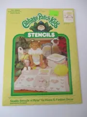 Vintage Cabbage Patch Kids 1984 Stencils Factory Sealed