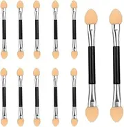 Eyeshadow Brush, 12 Pieces Sponge Eyeshadow Brush, Sponge Eyeshadow Make Up Tool, Double Head Eyeshadow Brush, Eyeshadow Applicator Eyeshadow Brush