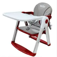 在飛比找蝦皮購物優惠-現貨~NUBY可攜兩用兒童餐椅 外出式餐椅 攜帶式餐椅 附提