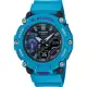 【CASIO 卡西歐】G-SHOCK 嘻哈風格碳纖維核心防護構造-藍色(GA-2200-2A)