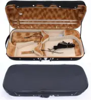 Hard-Shell Double Violin Case Viola Case Hold Two Violin or 1 Violin & 1 Viola w