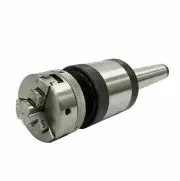 MT4 Revolving Center with 3Jaw Self Centering 2" 50mm Mini Lathe Chuck 14X1