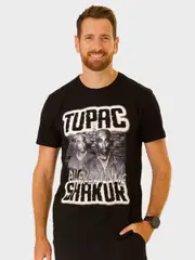 Mens Tupac License Tee