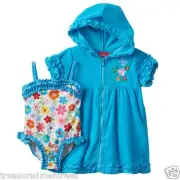 2 Piece Penny M. One Piece Swimsuit & Coverup Set ~ Size 24 Months ~ NWT