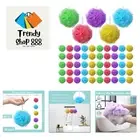 50 Pcs Large Bath Shower Loofah Sponge Bulk 60g Exfoliating Bath Sponge Soft ...