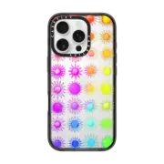 iPhone 16 Pro Impact Case Rainbow Sunshine