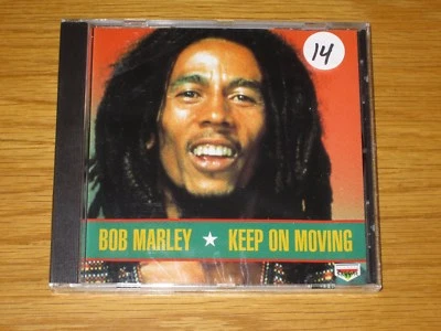 BRAND NEW UNOPENED UK IMPORT REGGAE CD - BOB MARLEY - "KEEP ON MOVING"