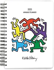 2025 Keith Haring Grupo Erik Calendar - A5 Book Planner and Appointment Calendar - Annual