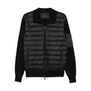 [Paul & Shark] Paul & Shark Quilted Wool-panel Jacket XXXL BLACK